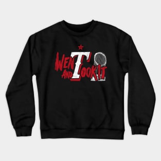 Texas Took It (grunge) Crewneck Sweatshirt